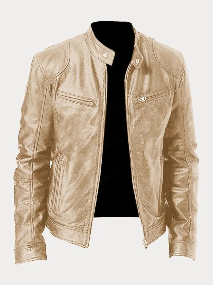Timeless Essential Leather Jacket | ventumra