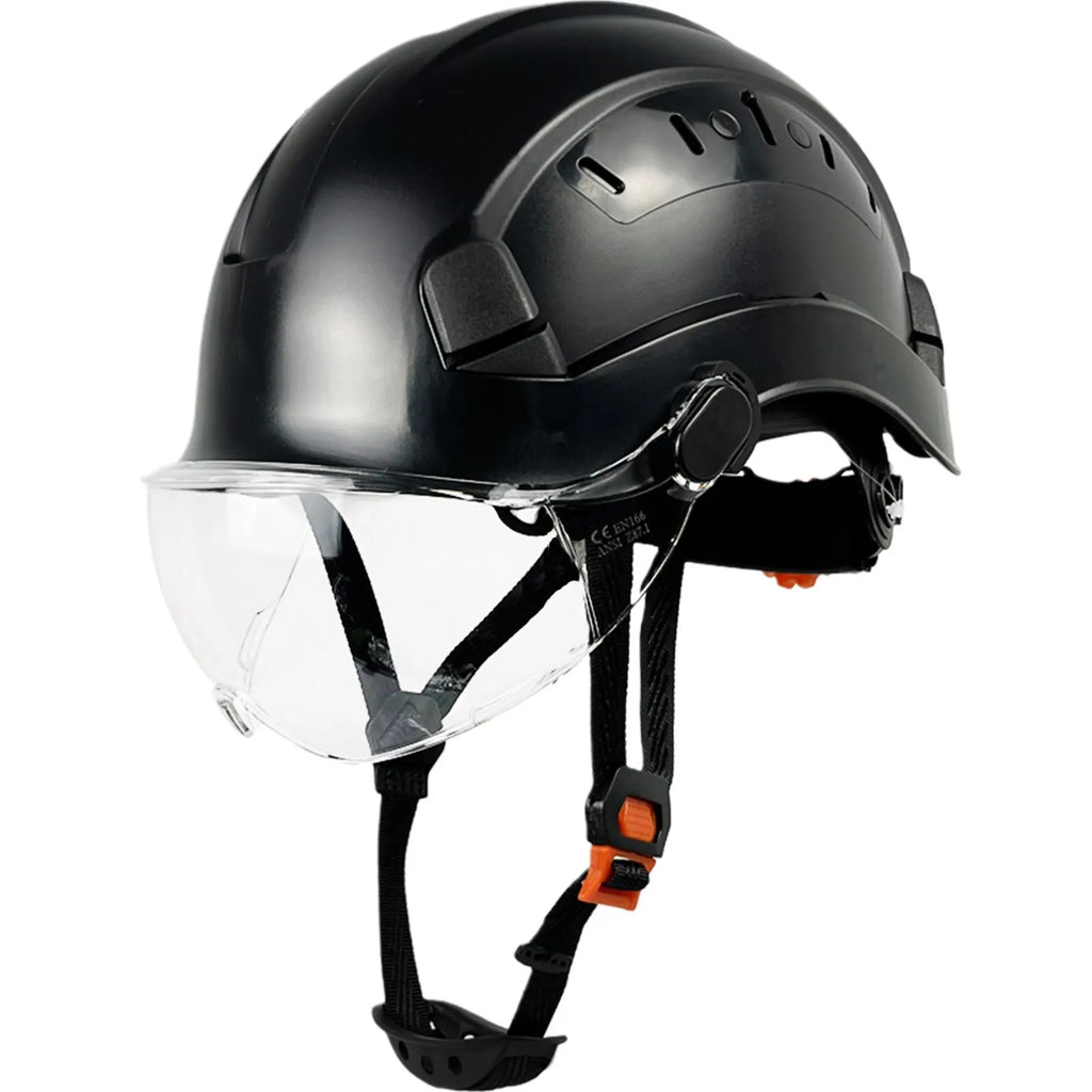 CE ABS Safety Helmet with Goggles & Visor – SafeGuard | ventumra