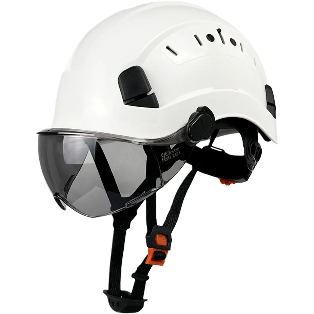 CE ABS Safety Helmet with Goggles & Visor – SafeGuard | ventumra