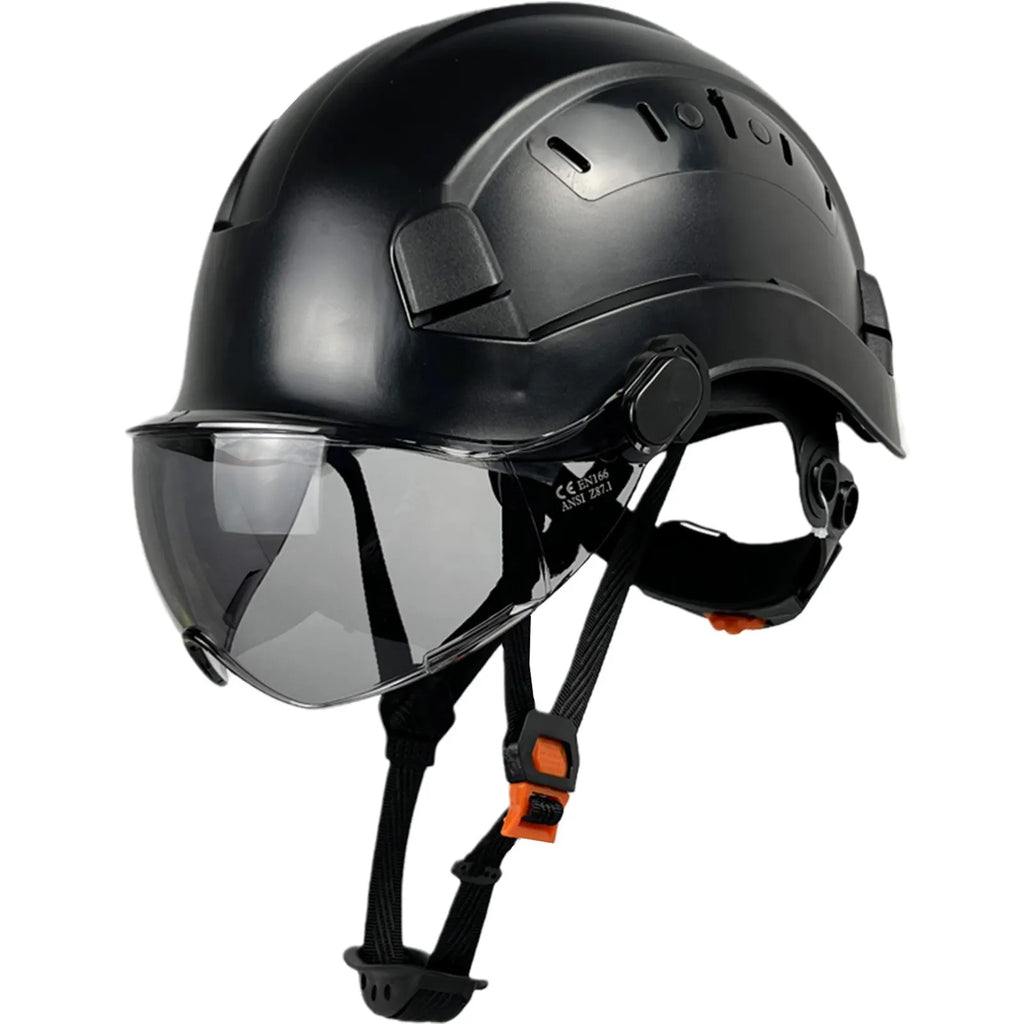 CE ABS Safety Helmet with Goggles & Visor – SafeGuard | ventumra
