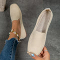 Women's Cushioned Knit Loafers | ventumra