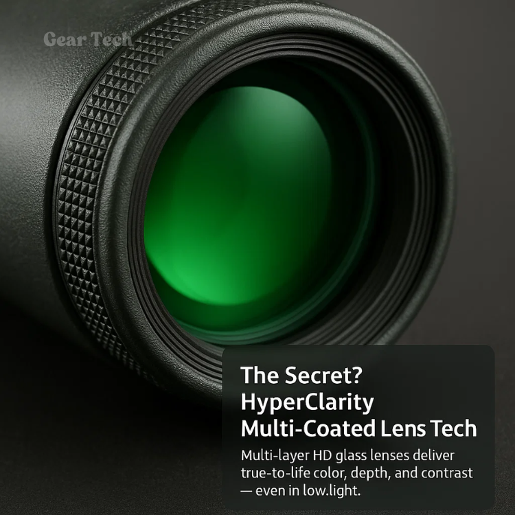 600x Zoom Monocular with HD Lens, Ultra-Light for Outdoors | ventumra
