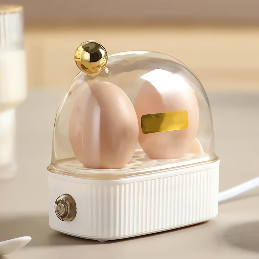 Compact Electric Egg Cooker for 2 Eggs | ventumra
