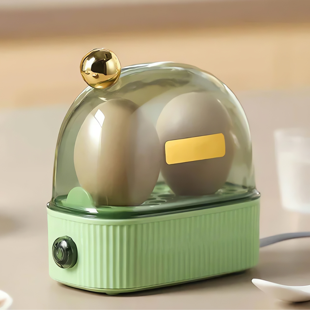 Compact Electric Egg Cooker for 2 Eggs | ventumra