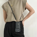 Crossbody Phone Case with Card Slot & Key Clip | ventumra