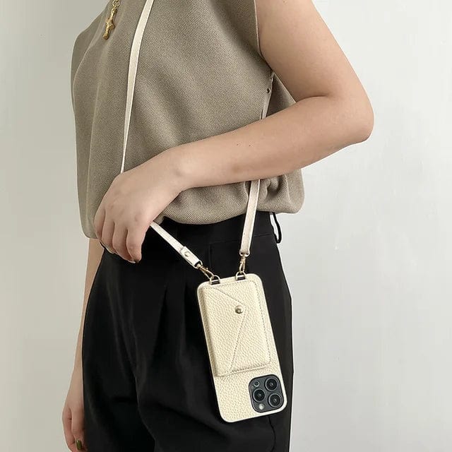 Crossbody Phone Case with Card Slot & Key Clip | ventumra