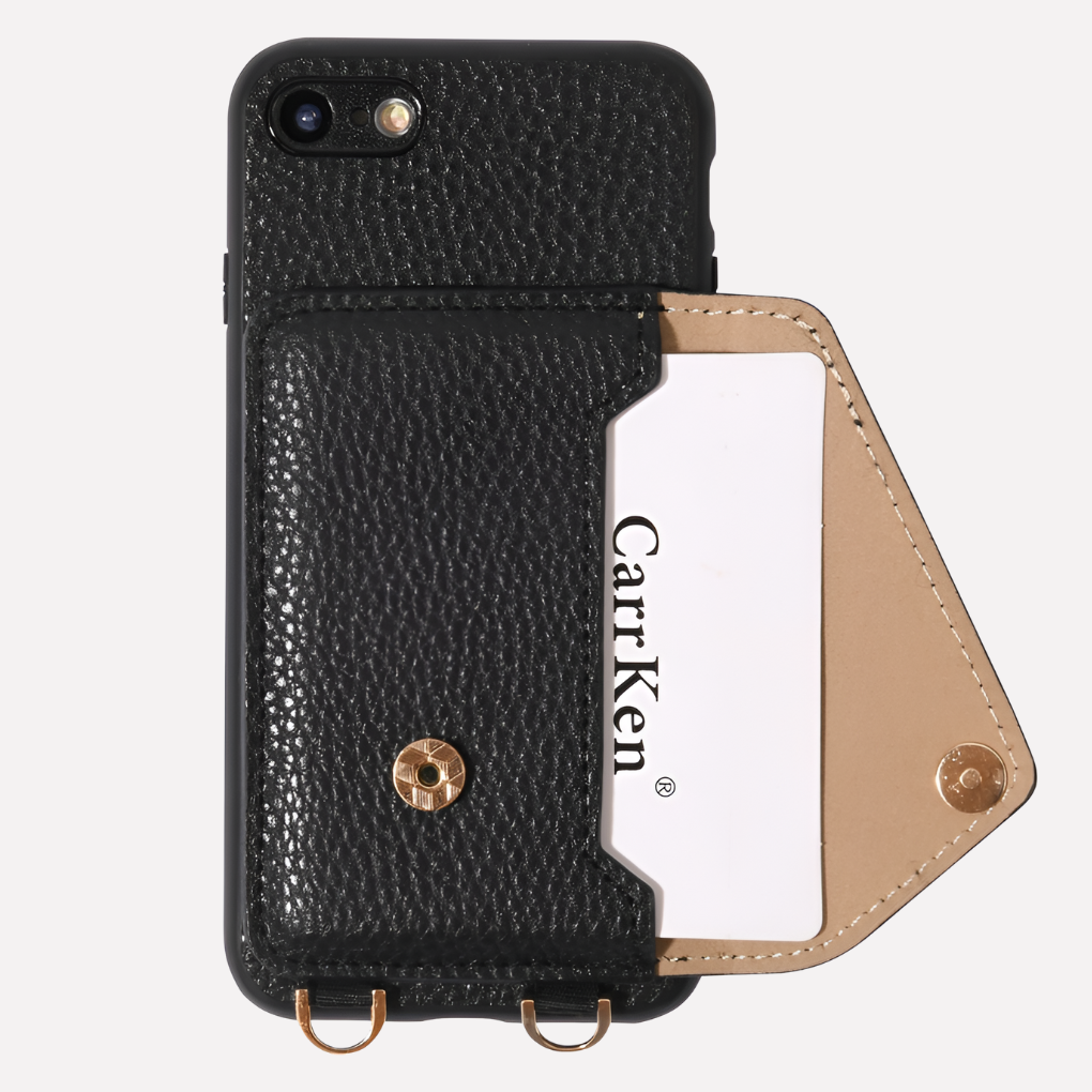 Crossbody Phone Case with Card Slot & Lanyard | ventumra