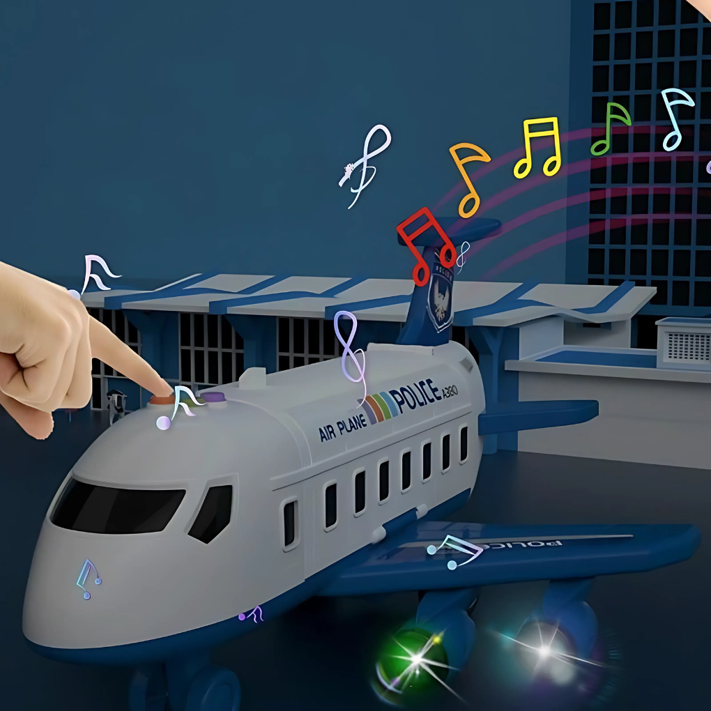 Deformable Airplane Toy with Storage & Sound | ventumra