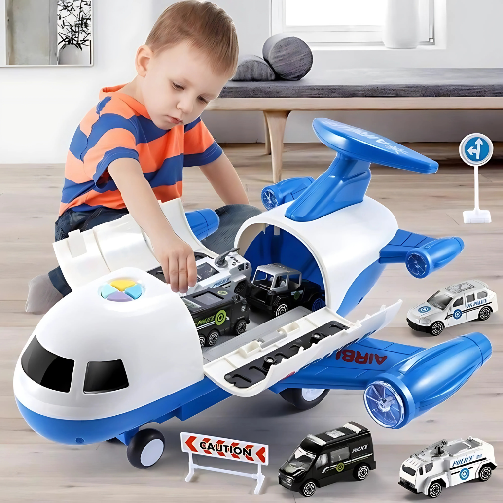 Deformable Airplane Toy with Storage & Sound | ventumra