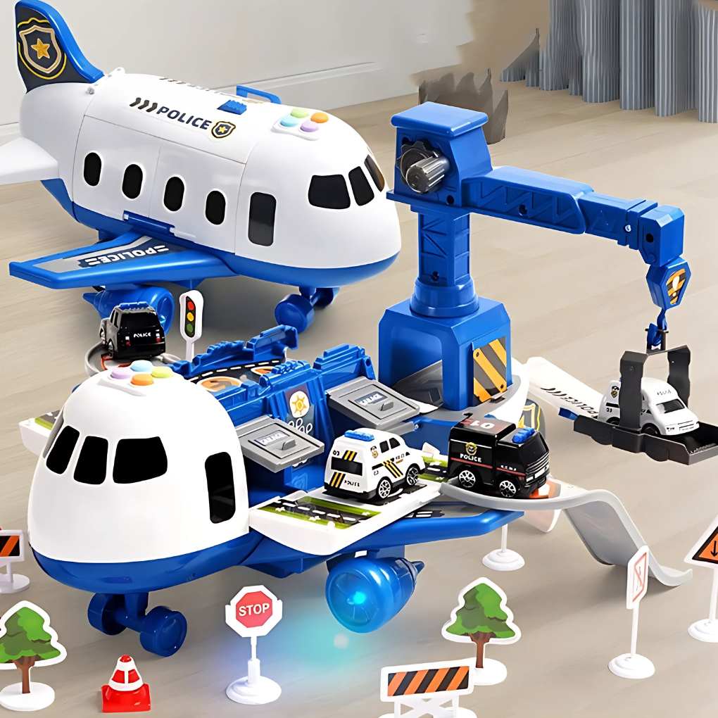 Deformable Airplane Toy with Storage & Sound | ventumra