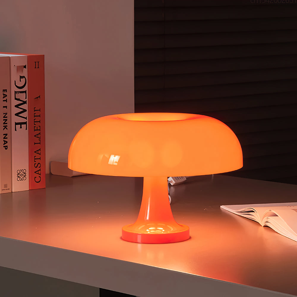 Dimmable Mushroom Table Lamp with USB | ventumra