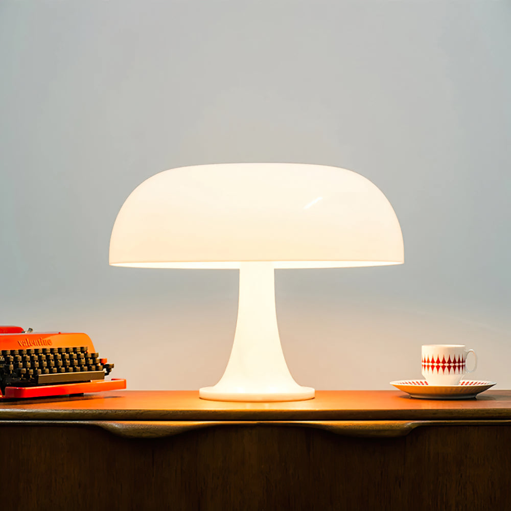 Dimmable Mushroom Table Lamp with USB | ventumra