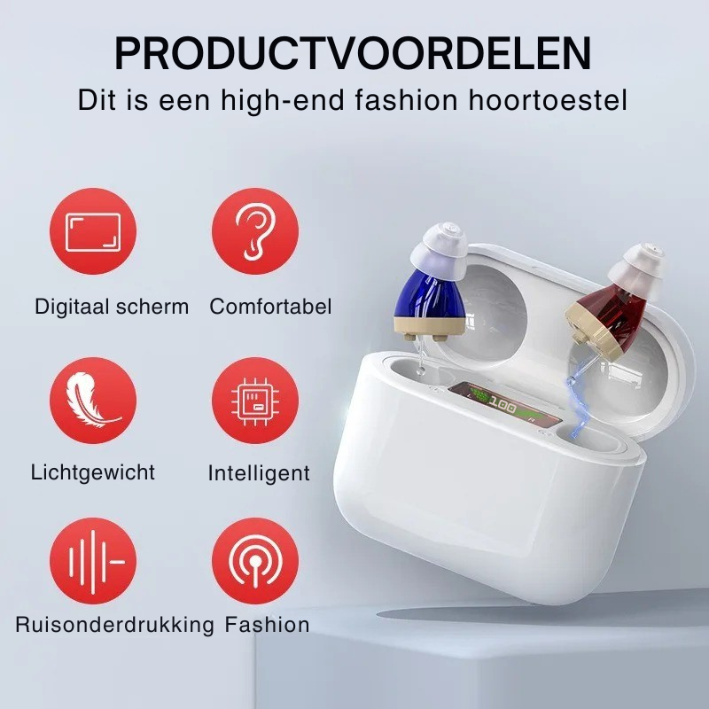 Discreet In-Ear Personal Sound Amplifier for Clear Audio | ventumra