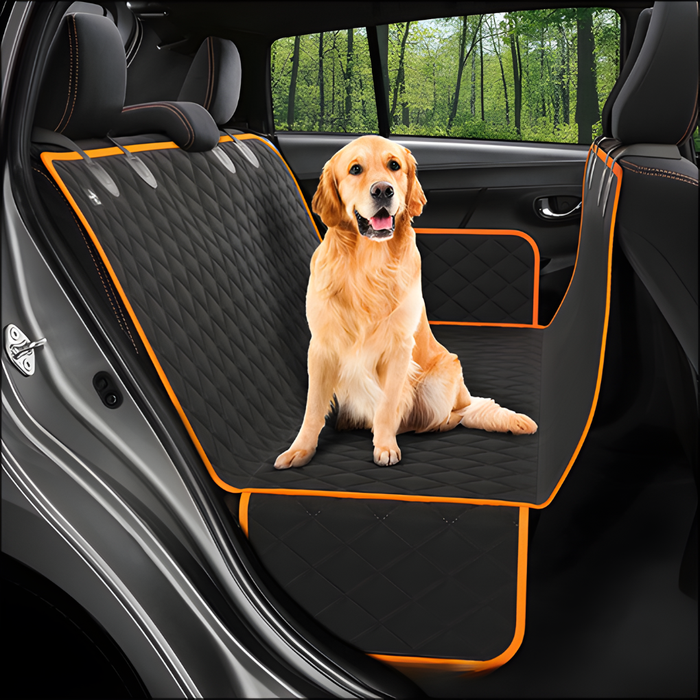 Dog Back Seat Extender with Quilted Design | ventumra