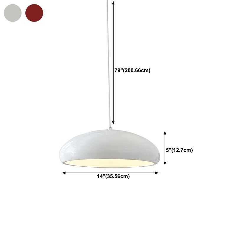 Metal Pendant Lamp with Dome Shade | ventumra