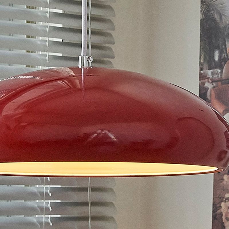 Metal Pendant Lamp with Dome Shade | ventumra