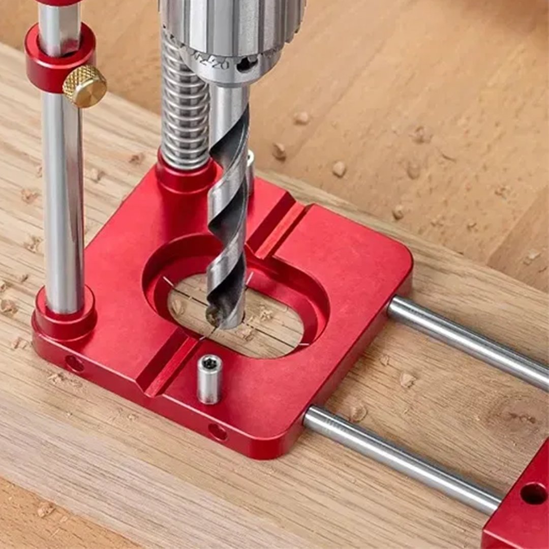 Handheld Drill Guide for Woodworking - Portable & Adjustable | ventumra