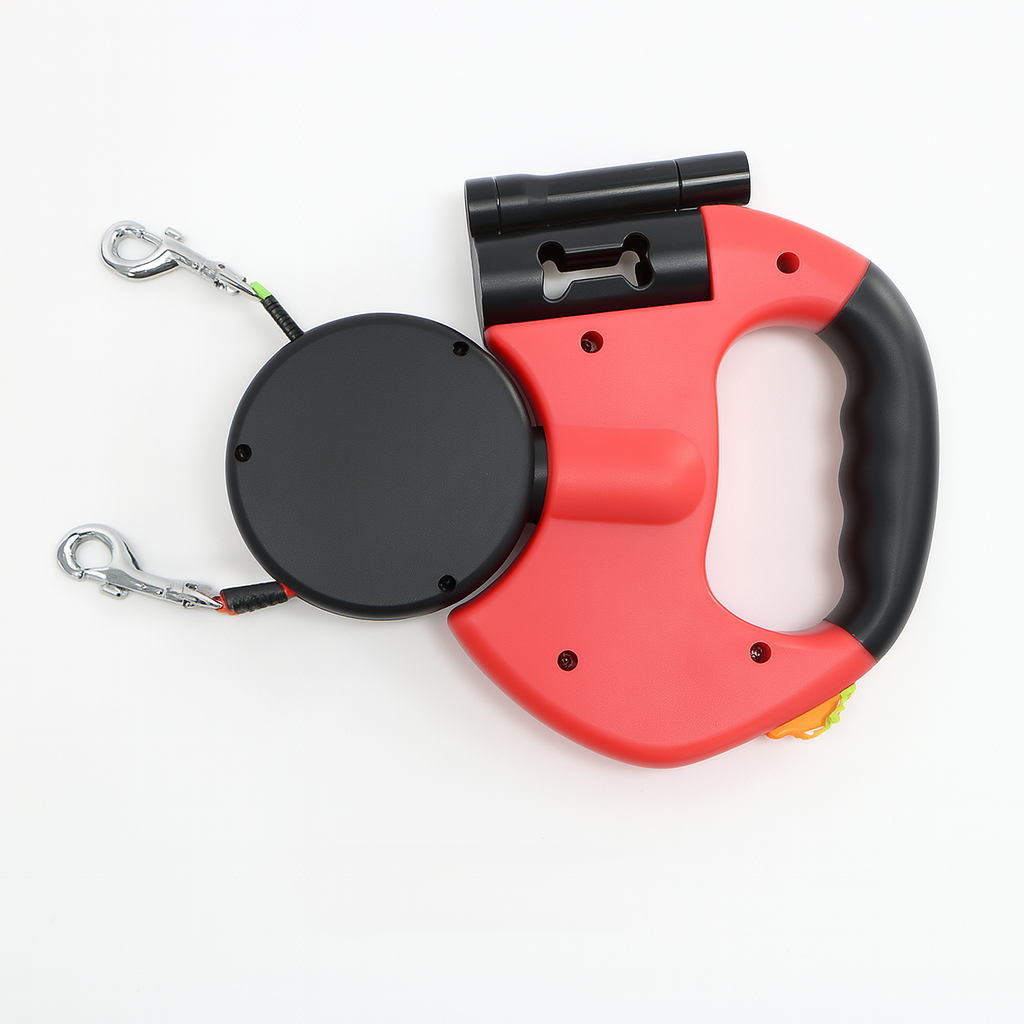 Dual Dog Retractable Leash with 360 Rotation | ventumra