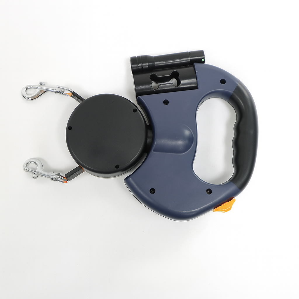Dual Dog Retractable Leash with 360 Rotation | ventumra