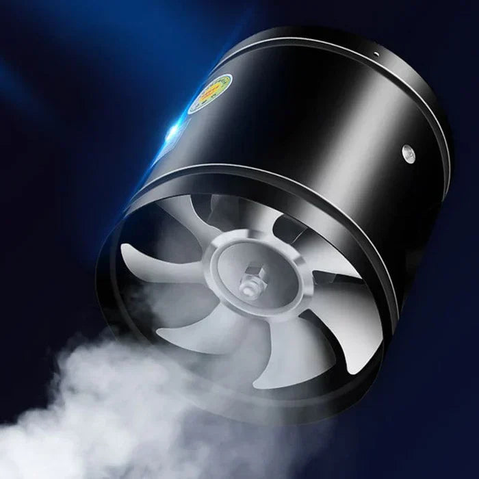 Duct Exhaust Fan With Protective Grille | ventumra