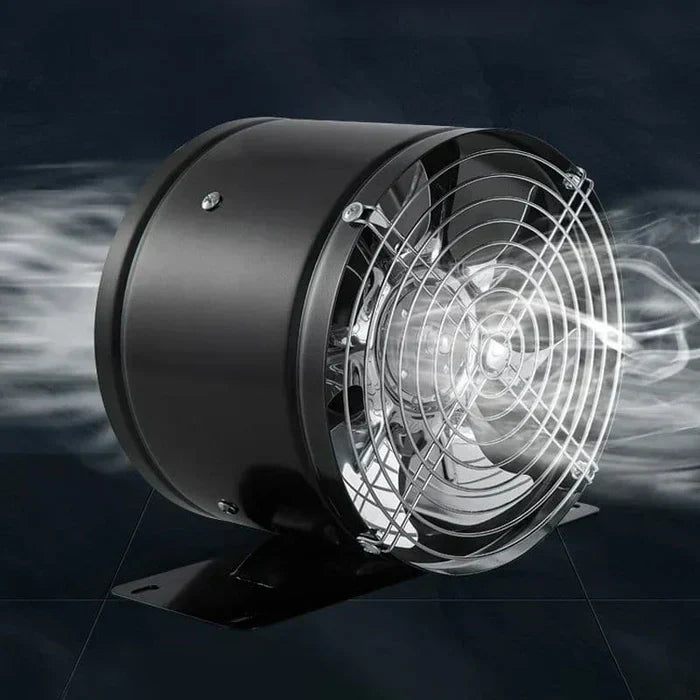 Duct Exhaust Fan With Protective Grille | ventumra