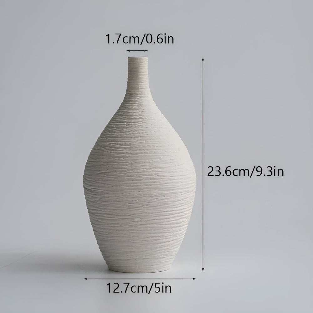 Earthline Ceramic Art Vase | ventumra