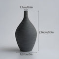 Earthline Ceramic Art Vase | ventumra