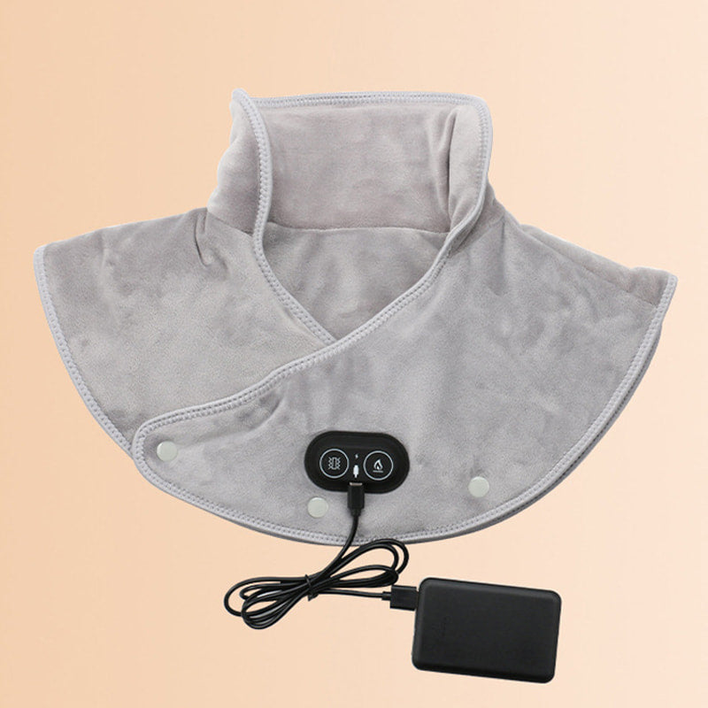 '- Electric heating pad for neck and shoulders with vibration | ventumra