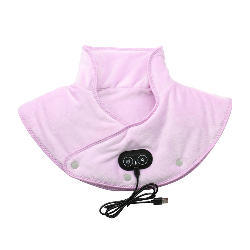 '- Electric heating pad for neck and shoulders with vibration | ventumra