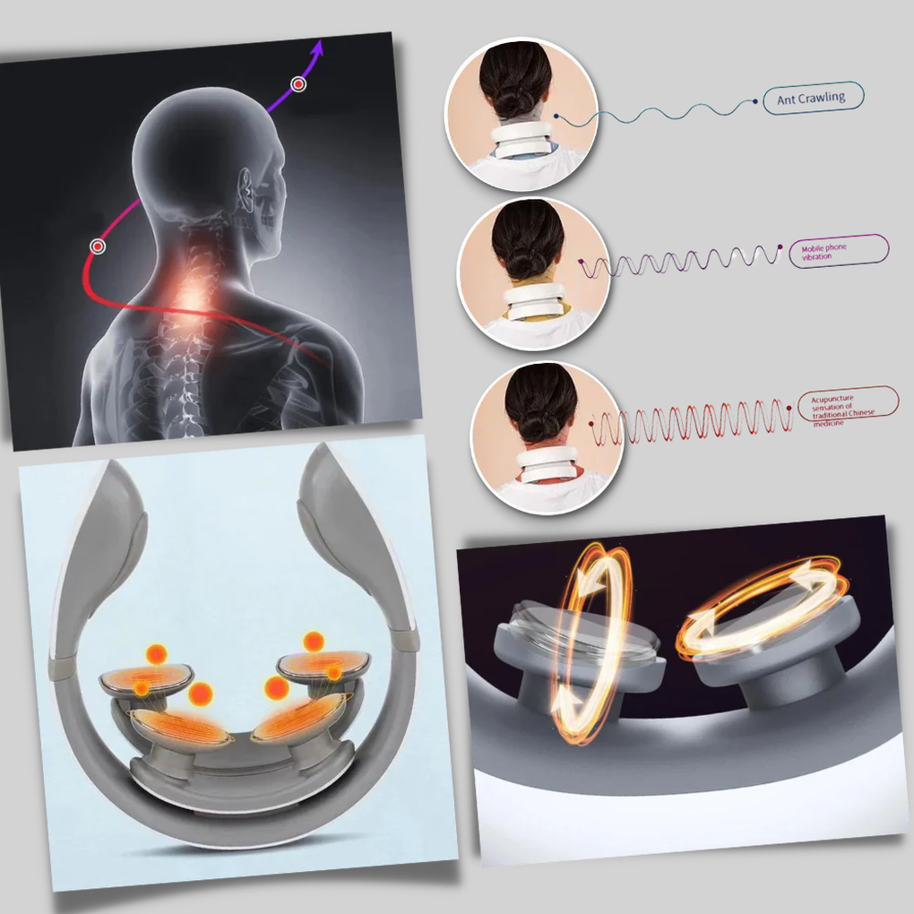 Electric Neck, Shoulder, and Back Massager | ventumra