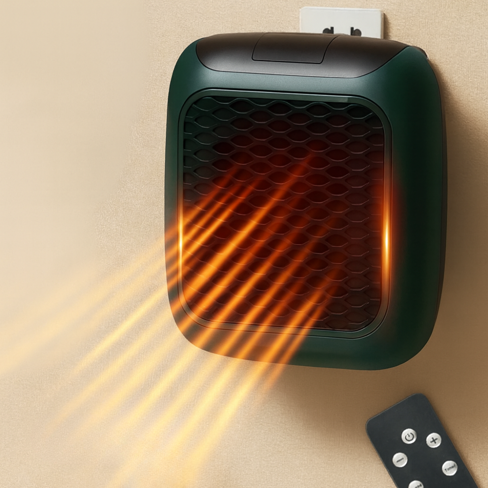 Electric Room Heater, Wall-Mounted, Portable Ceramic Room Heater | ventumra