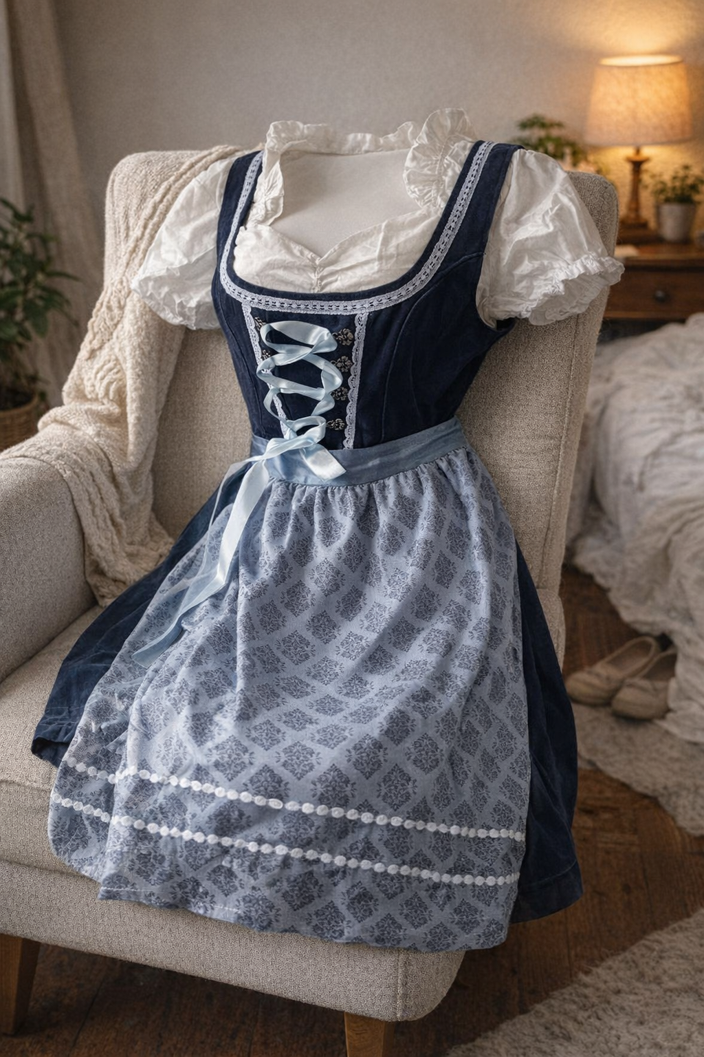 Authentic Bavarian Dirndl Outfit | ventumra