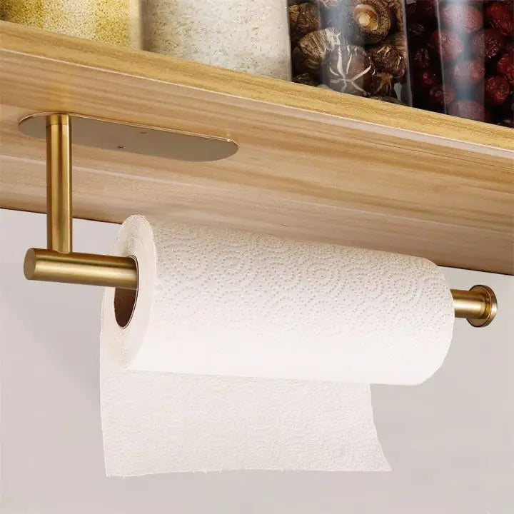 Elegant Wall Kitchen Paper Towel Holder – drill-free & space-saving | ventumra