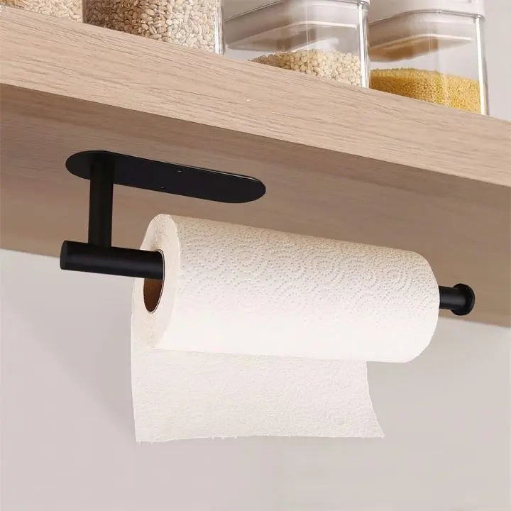 Elegant Wall Kitchen Paper Towel Holder – drill-free & space-saving | ventumra