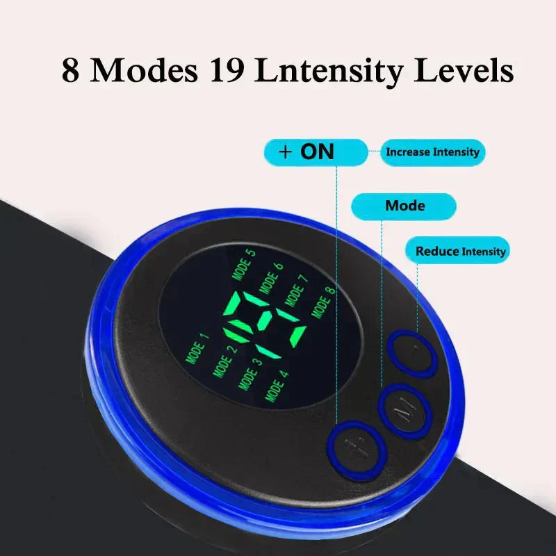 EMS Abs Trainer – 19-Level Abdominal Muscle Stimulator for Core Strengthening | ventumra