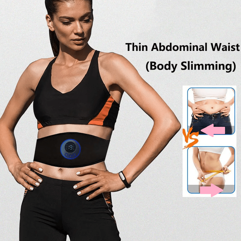 EMS Abs Trainer – 19-Level Abdominal Muscle Stimulator for Core Strengthening | ventumra