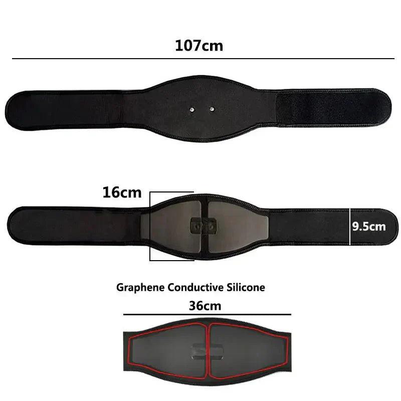 EMS Abs Trainer – 19-Level Abdominal Muscle Stimulator for Core Strengthening | ventumra