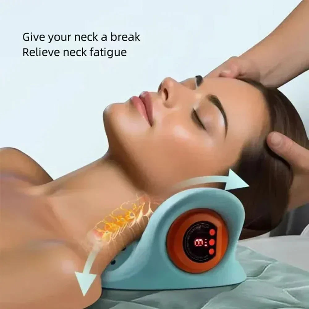 EMS Neck Massager with Acupressure and Traction for Pain Relief | ventumra