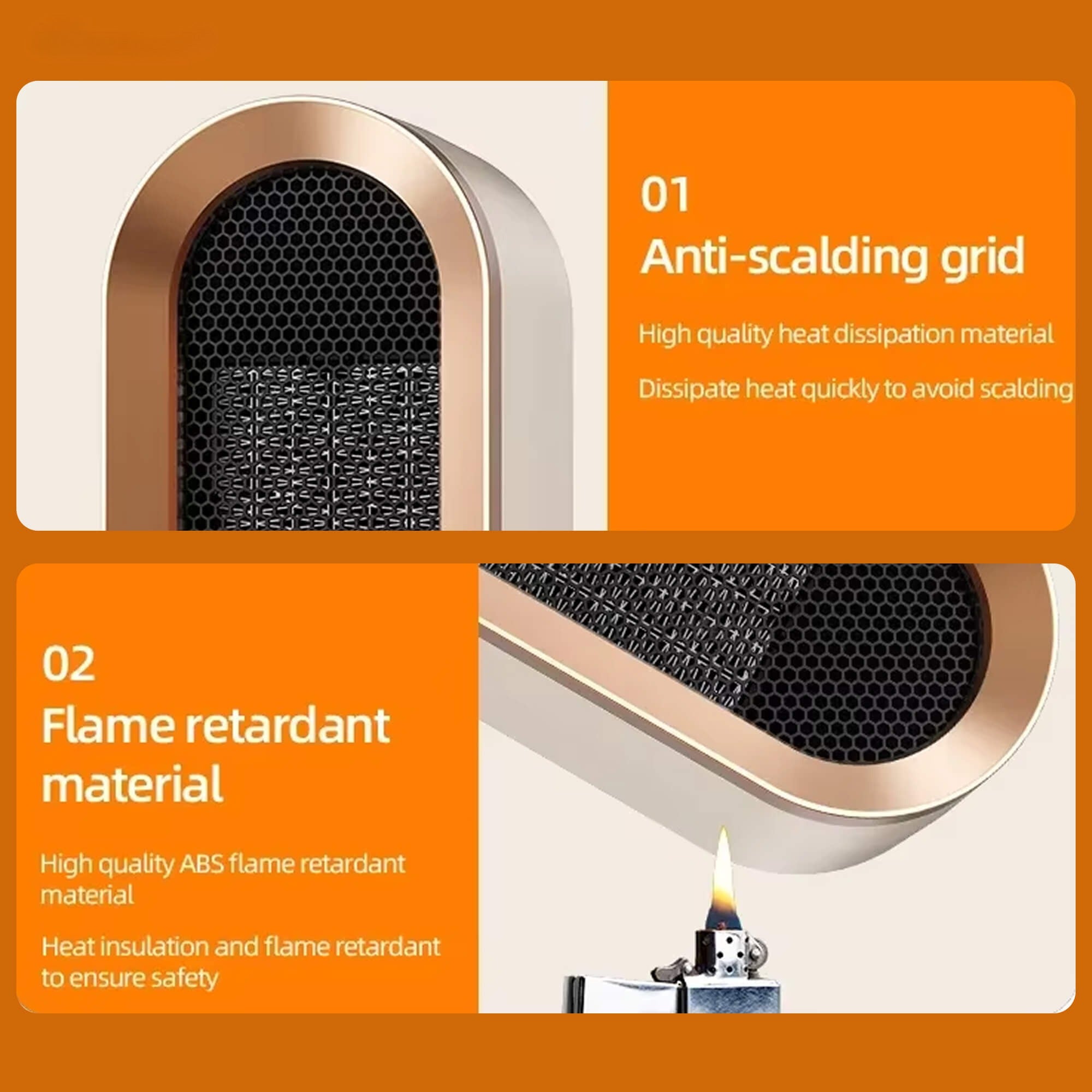 Compact Heater for Personal Spaces | ventumra