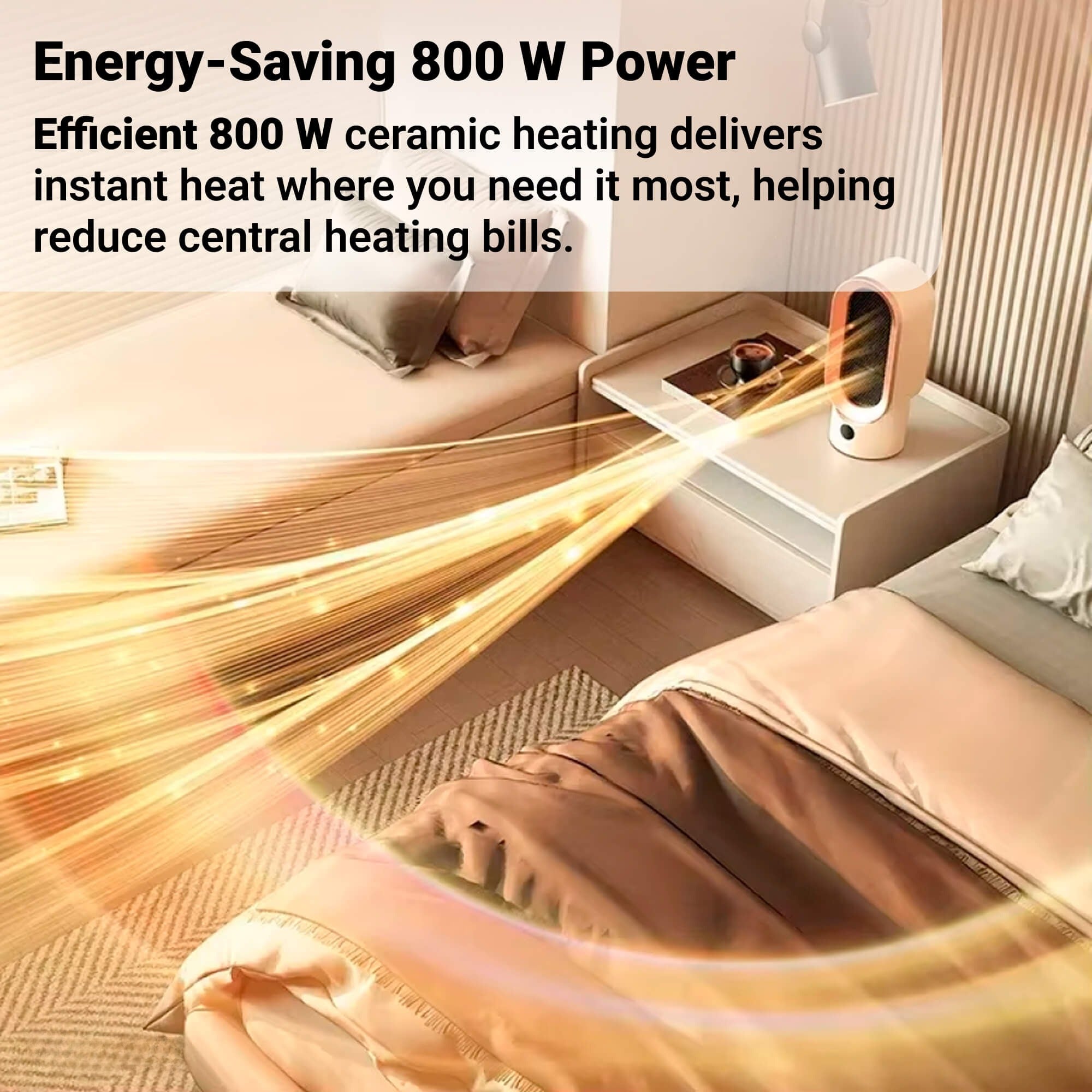 Compact Heater for Personal Spaces | ventumra