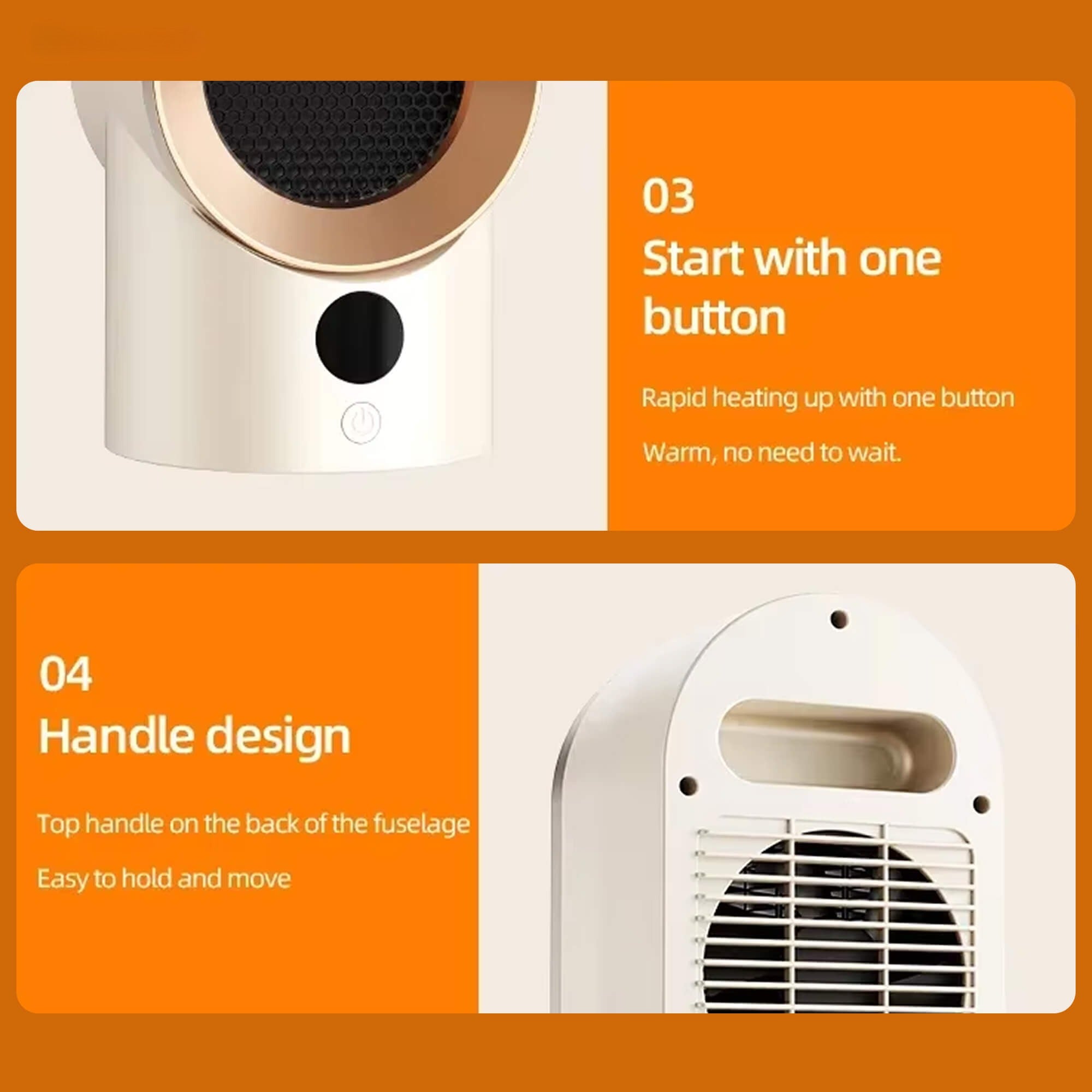 Compact Heater for Personal Spaces | ventumra