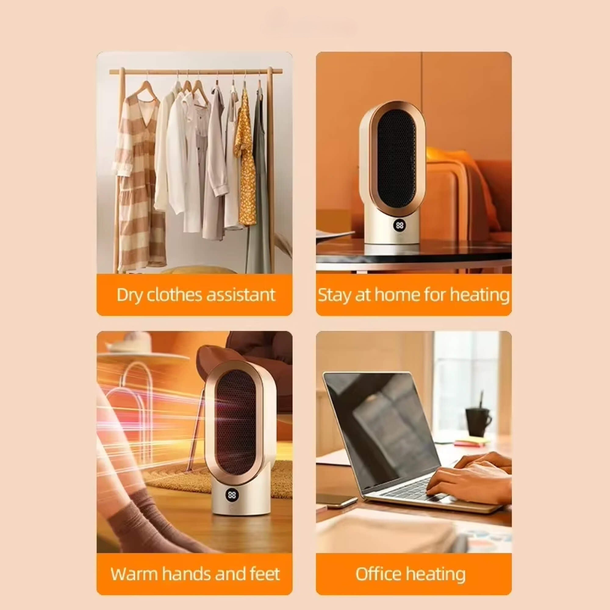 Compact Heater for Personal Spaces | ventumra