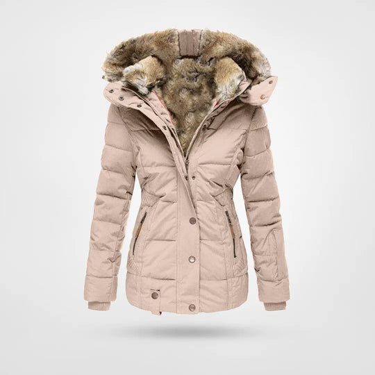 Women's Insulated Puffer Jacket with Hood | ventumra