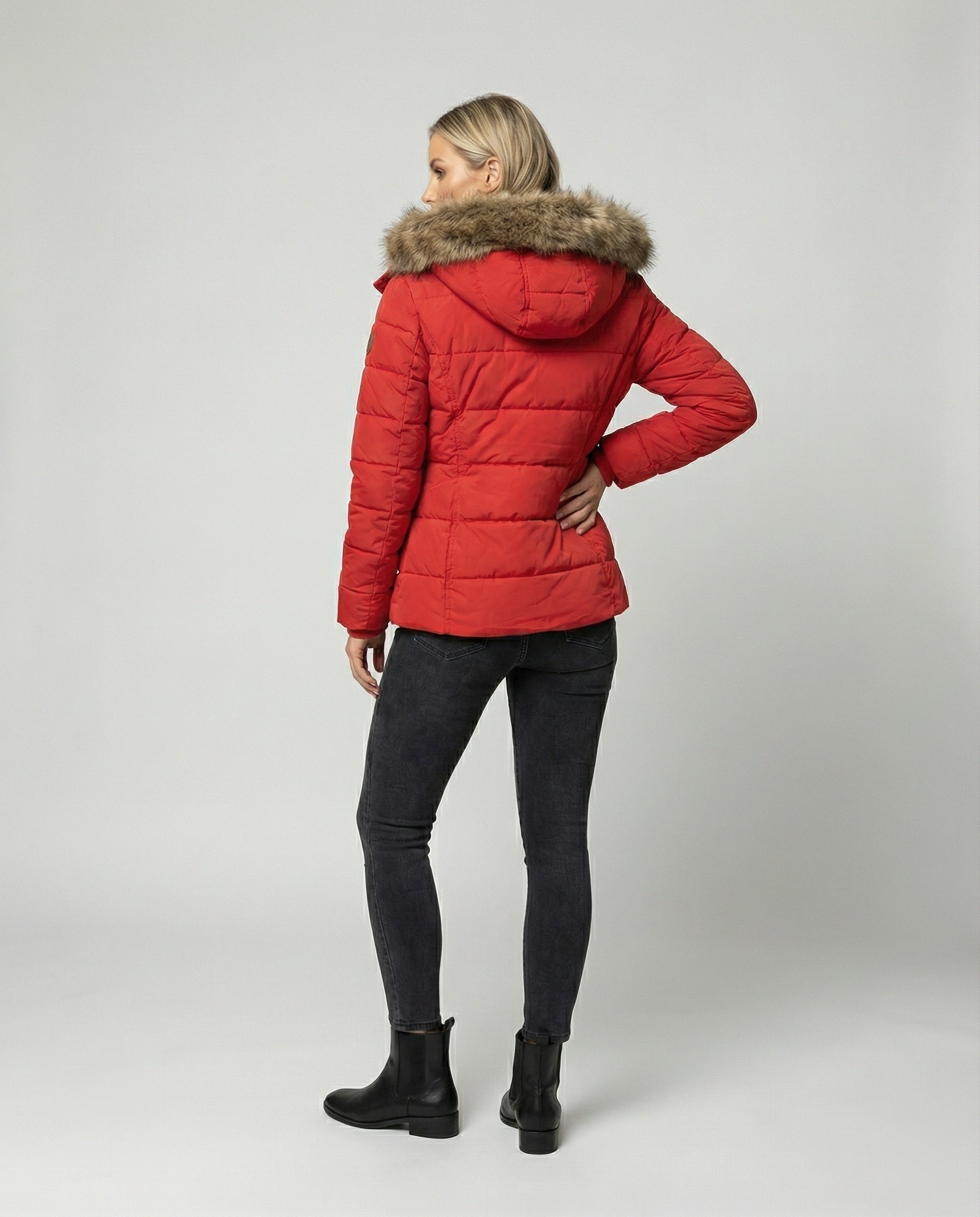 Women's Insulated Puffer Jacket with Hood | ventumra