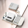Fast Charge 20000mAh Mini Powerbank with Integrated Cables | ventumra
