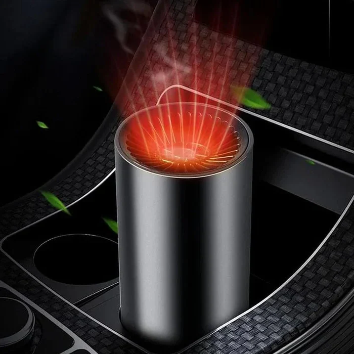 Fast Heating Cup-Shaped Car Warm Air Blower - Adjustable Fast Heating & Cooling, 360 Degree Rotatable Plug, Suitable for Car, SUV, RV, and Truck | ventumra