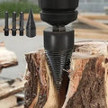 Cordless Drill Wood Splitter Set - Effortless Logging | ventumra