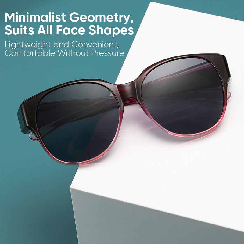 Oversized Cat-Eye Sunglasses for Prescription Glasses | ventumra
