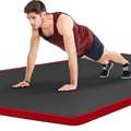Fitness Mat Men’s High Density Exercise Yoga Non-Slip Mat For Gym Home | ventumra