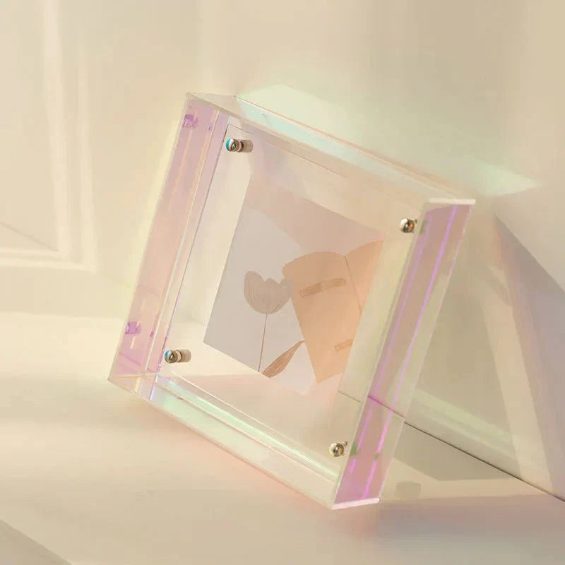 Floating Acrylic Picture Frame Contemporary Design for Wall & Table | ventumra